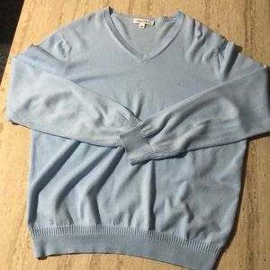 Calvin Klein | Mens Size L | V neck Sweater | Blue
